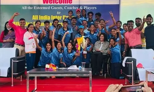 അഖിലേന്ത്യ അന്തർ സർവകലാശാല വനിത അത്ലറ്റിക്സിൽ കാലിക്കറ്റ് റണ്ണറപ്പ് അഖിലേന്ത്യ അന്തർ സർവകലാശാല വനിത അത്ലറ്റിക്സിൽ കാലിക്കറ്റ് റണ്ണറപ്പ്