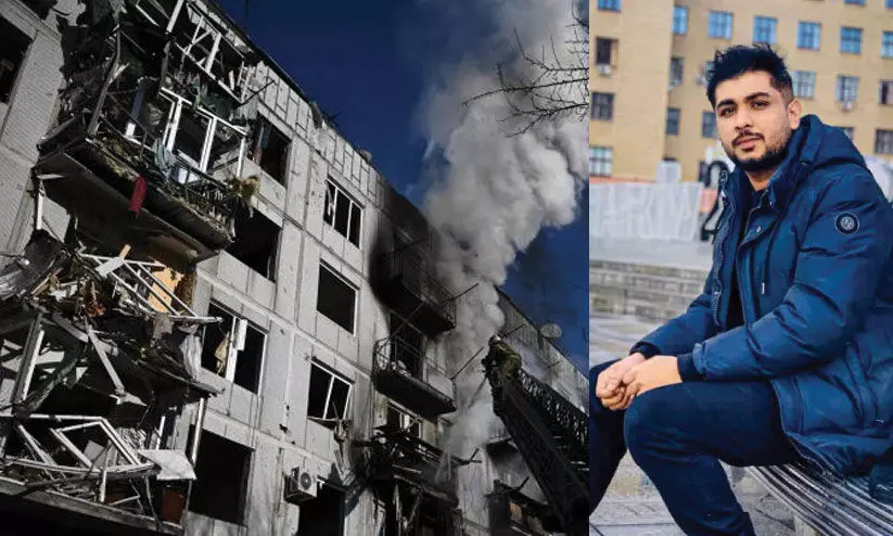 നാടണഞ്ഞതിൽ സന്തോഷം; മനസ്സിലിപ്പോഴും യുക്രെയ്നിലെ ഉറ്റ ചങ്ങാതിമാർ മാത്രം -അ​ഹ്റാ​സ്