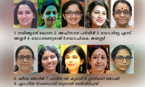 സം​സ്ഥാ​ന​ത്തെ 14ൽ 10 ​ജി​ല്ല​യും ഭ​രി​ക്കു​ന്ന​ത് വ​നി​ത ക​ല​ക്ട​ർ​മാ​ർ
