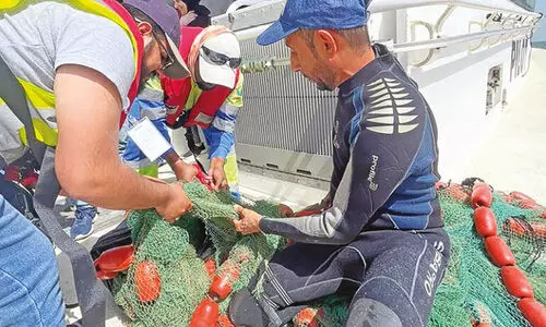 ശുചീകരണ കാമ്പയിൻ: ദുകമിൽനിന്ന്​ നീക്കിയത്​ ടണ്ണിലധികം മത്സ്യബന്ധന മാലിന്യം