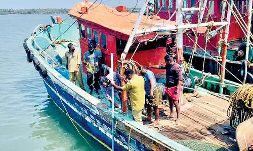 പൊന്നാനിയിൽനിന്ന്​ ലക്ഷദ്വീപിലേക്ക് കപ്പൽ സർവിസ്; ഹൈഡ്രോ ഗ്രാഫിക് സർവേ തുടങ്ങി