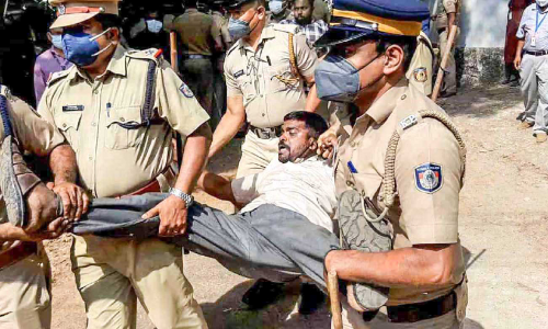 കെ-റെയിൽ സർവേക്കല്ല് സ്ഥാപിക്കൽ; ചമ്പന്നൂരില്‍ സംഘർഷം