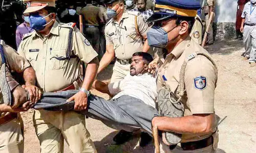 കെ-റെയിൽ സർവേക്കല്ല് സ്ഥാപിക്കൽ; ചമ്പന്നൂരില്‍ സംഘർഷം