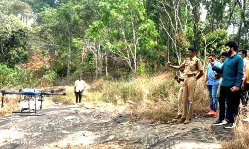 വനം കാക്കാന്‍ ഇനി ​​ഡ്രോണും