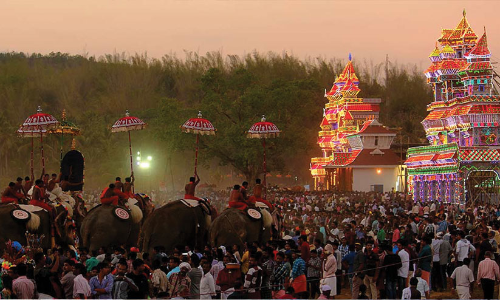 ഉത്രാളിക്കാവ് പൂരം ഇന്ന്; തൃശൂർ-ഷൊർണൂർ പാതയിൽ ഗതാഗത നിയന്ത്രണം