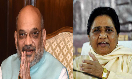 amit shah, mayavathi