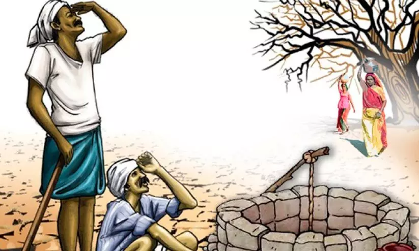 തൊണ്ടപൊട്ടുന്ന ദാഹം; പൈപ്പ് പൊട്ടുന്ന പദ്ധതികൾ