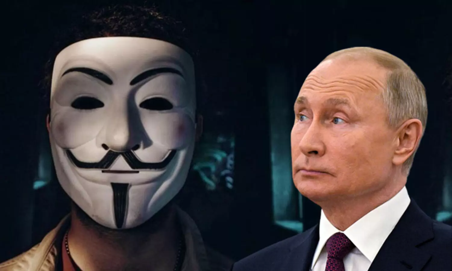 റഷ്യൻ വാർത്താ ചാനലുകളിൽ യുക്രേനിയൻ പാട്ട്​; പുടിനെതിരെ സൈബർ യുദ്ധവുമായി​ ഹാക്കർമാരുടെ കൂട്ടായ്മ