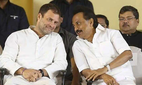 എം.​കെ. സ്റ്റാ​ലിന്‍റെ ഉ​ങ്ക​ളി​ൽ ഒ​രു​വ​ൻ രാ​ഹു​ൽ ഗാ​ന്ധി പ്ര​കാ​ശ​നം ചെയ്യും