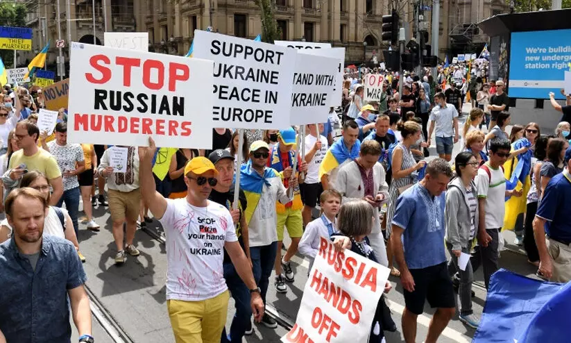 റഷ്യൻ ജനതയും ഈ യുദ്ധത്തിന്റെ ഇരകളാണ്