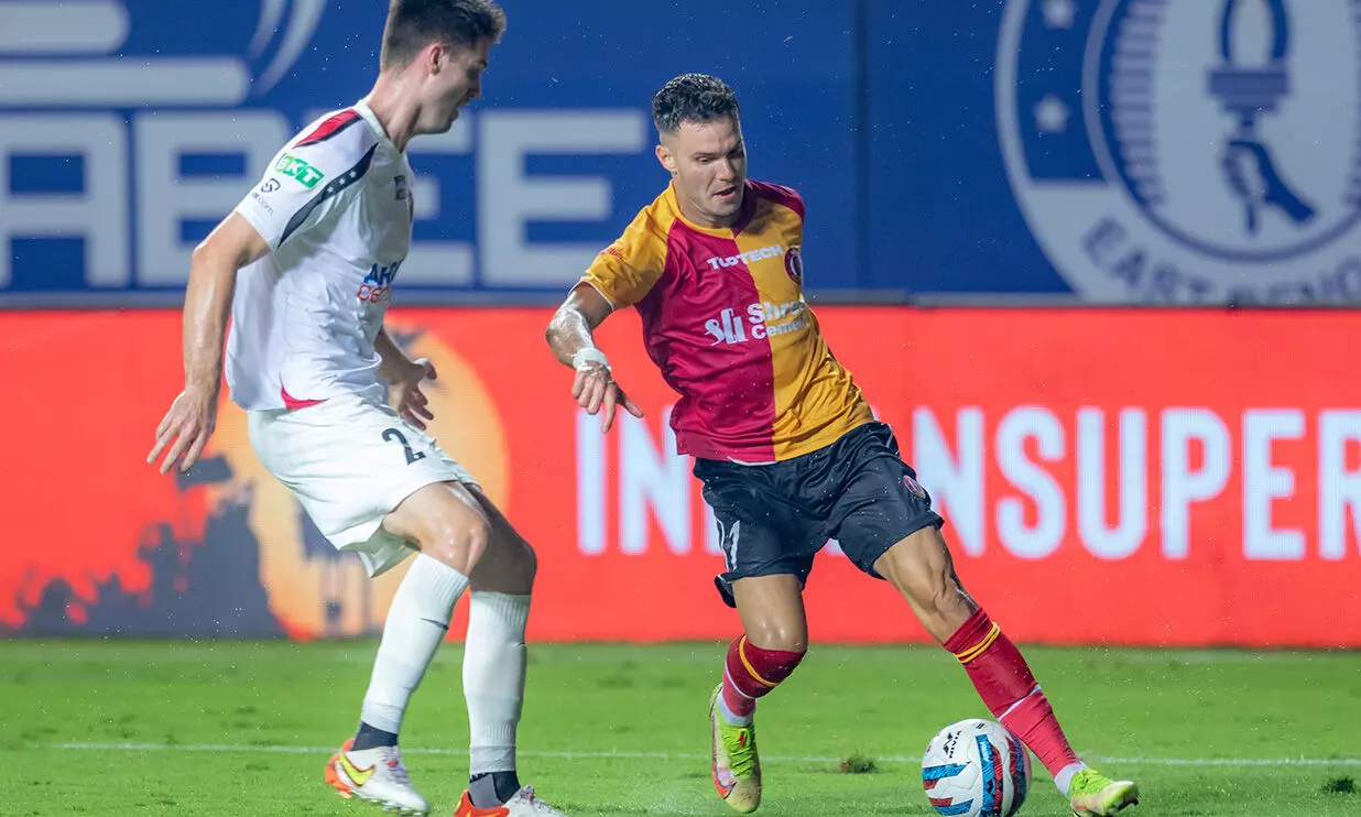 ഐ.എസ്.എൽ: ഈസ്റ്റ് ബംഗാൾ-നോർത്ത് ഈസ്റ്റ് സമനില