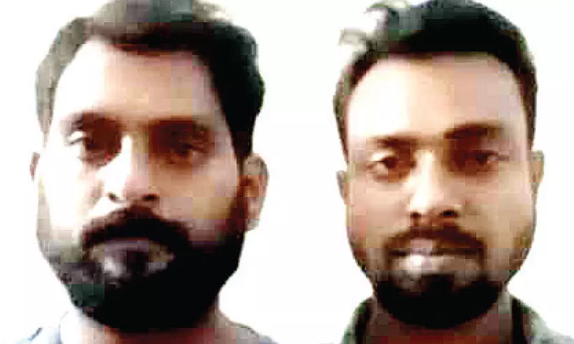 പൊലീസുകാരെ ആക്രമിച്ച കേസിൽ രണ്ടുപേർ അറസ്റ്റിൽ പൊലീസുകാരെ ആക്രമിച്ച കേസിൽ രണ്ടുപേർ അറസ്റ്റിൽ