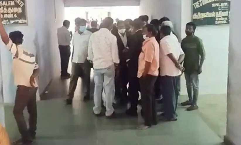 സേലത്ത്​ ജുഡീഷ്യൽ മജിസ്‌ട്രേറ്റിന്​ കത്തിക്കുത്തേറ്റു; കോടതി ജീവനക്കാരൻ അറസ്റ്റിൽ