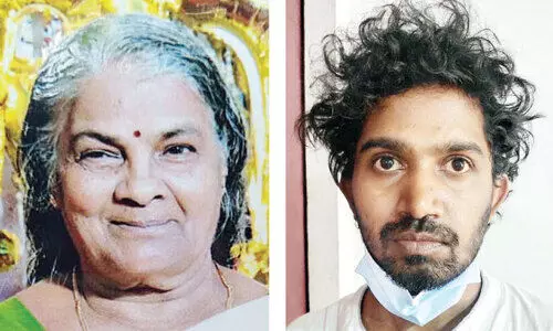 വയോധികയുടെ മരണം കൊലപാതകം; പേരക്കുട്ടി അറസ്റ്റിൽ; കൊല നടത്തിയത്​ മദ്യപിക്കാൻ പണത്തിന്​