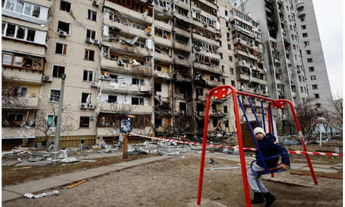 യു​ക്രെ​യ്നി​ൽ ആക്രമണം കനപ്പിച്ച്​ റഷ്യ