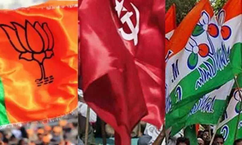 108 മു​നി​സി​പ്പാ​ലി​റ്റി​യി​ൽ 102ഉം തൃണമൂൽ തൂത്തുവാരി; ഇടത് ഒരിടത്ത്, ബി.​ജെ.​പി സം​പൂ​ജ്യ​ർ