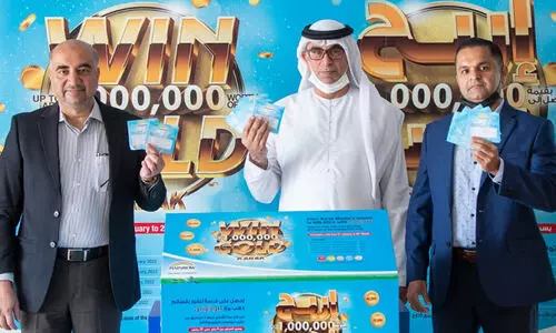 റെയിൻബോ നറുക്കെടുപ്പ്​; മൂന്ന് മെഗാ വിജയികളും മലയാളികൾ