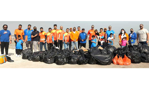 ക​ർ​ബാ​ബാ​ദ്​ തീ​രം ശു​ചീ​ക​രി​ച്ചു