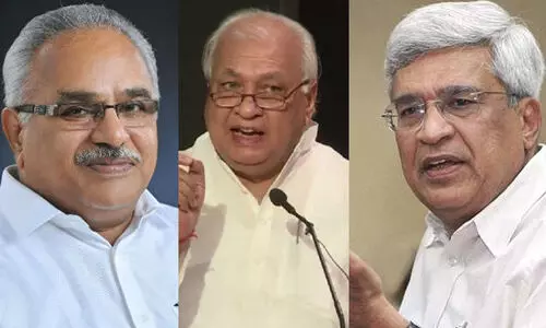 ഗ​വ​ർ​ണ​ർ വൈ​സ്രോ​യി​യെ​പ്പോ​ലെ​ പെ​രു​മാ​റു​ന്നുവെ​ന്ന് കാരാട്ട്; സ്വ​ന്തം അ​ധി​കാ​രം സം​ബ​ന്ധി​ച്ച്​ വ്യ​ക്ത​ത​യി​ല്ലാ​ത്ത​യാ​ളാ​ണ് ഗവർണറെന്ന് കാനം