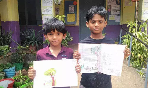 വായനയിൽ താരങ്ങളായി ജിതിനും അഭിമന്യുവും