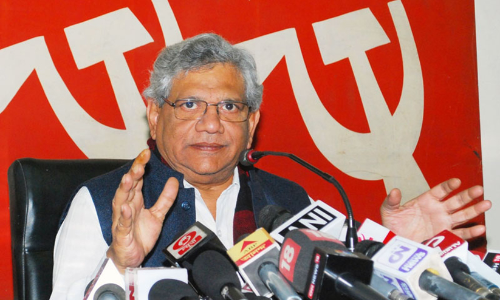 കോൺഗ്രസിന്‍റേറത്​ മൃദുഹിന്ദുത്വ നിലപാട് -യെച്ചൂരി