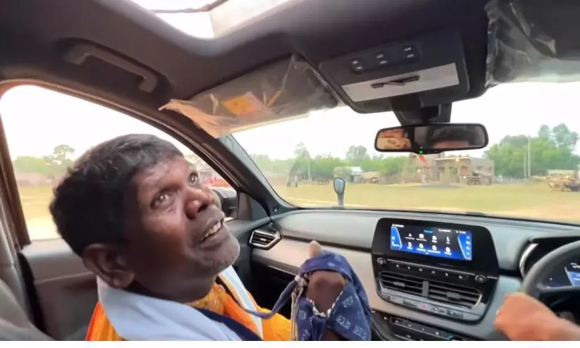 Kacha Badam singer Bhuvan Badyakar impressed with the Tata Harrier