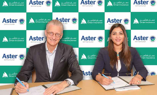 ആസ്റ്ററുമായി കൈകോർത്ത്​ ഒമാന്‍ ഇന്‍ഷുറന്‍സ് കമ്പനി