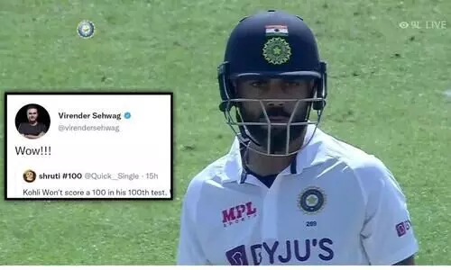 Time Travel? Twitter Users Spooky Prediction of Virat Kohlis Dismissal