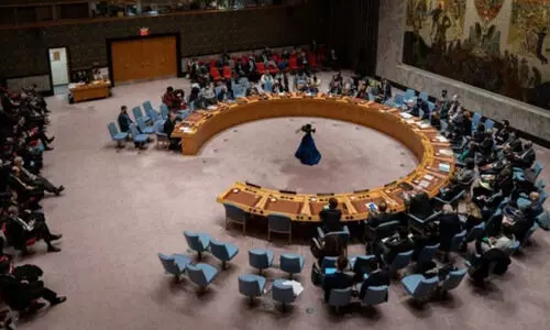 റഷ്യൻ അധിനിവേശം: യു.എൻ മനുഷ്യാവകാശ കൗൺസിൽ പ്രമേയ വോട്ടെടുപ്പിൽനിന്ന് വീണ്ടും ഇന്ത്യ വിട്ടുനിന്നു