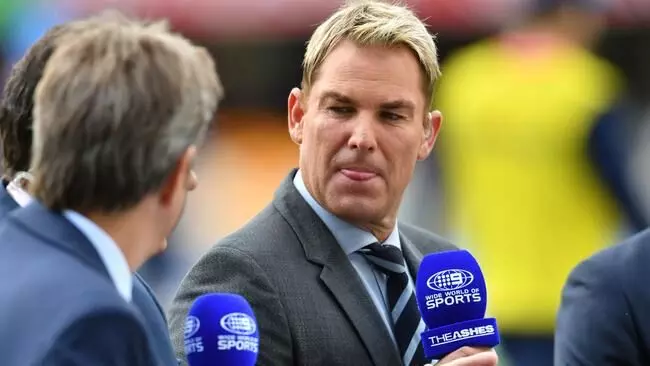 കമന്‍ററി​ ബോക്സിലെ ഷെയ്​ൻ വോൺ