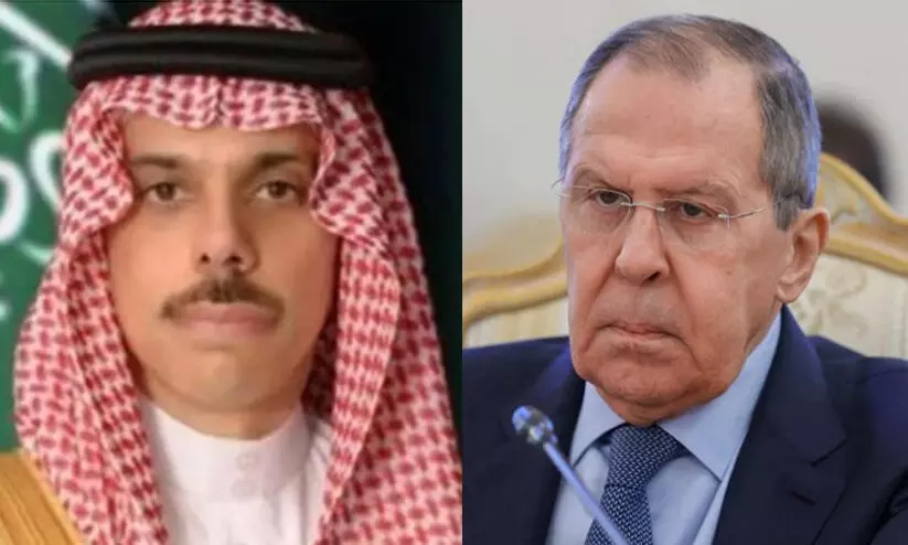 Saudi-Russian foreign ministers