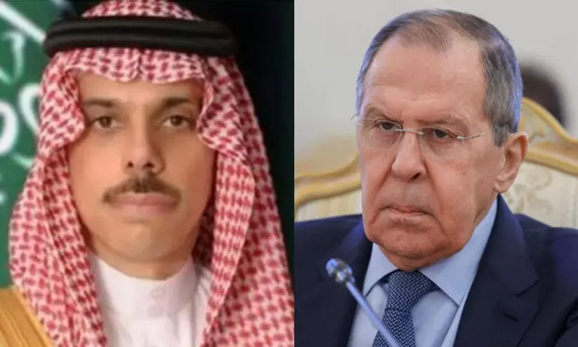 Saudi-Russian foreign ministers Saudi-Russian foreign ministers