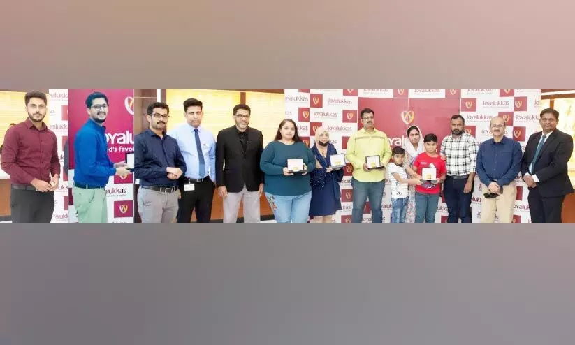 ഗൾഫ് മാധ്യമം-ജോയ് ആലുക്കാസ് മത്സരം: സമ്മാനങ്ങൾ നൽകി