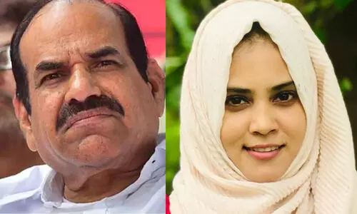 കോടിയേരി ബാലകൃഷ്ണന്റെ സ്ത്രീവിരുദ്ധ പരാമര്‍ശം: വനിതാ കമ്മിഷനില്‍ പരാതി നല്‍കി ഫാത്തിമ തഹിലിയ