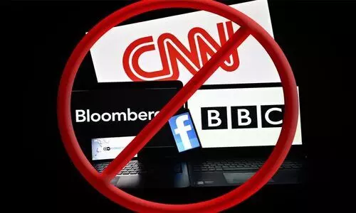 റഷ്യയില്‍ പ്രവര്‍ത്തനം നിര്‍ത്തി ആഗോള മാധ്യമങ്ങൾ