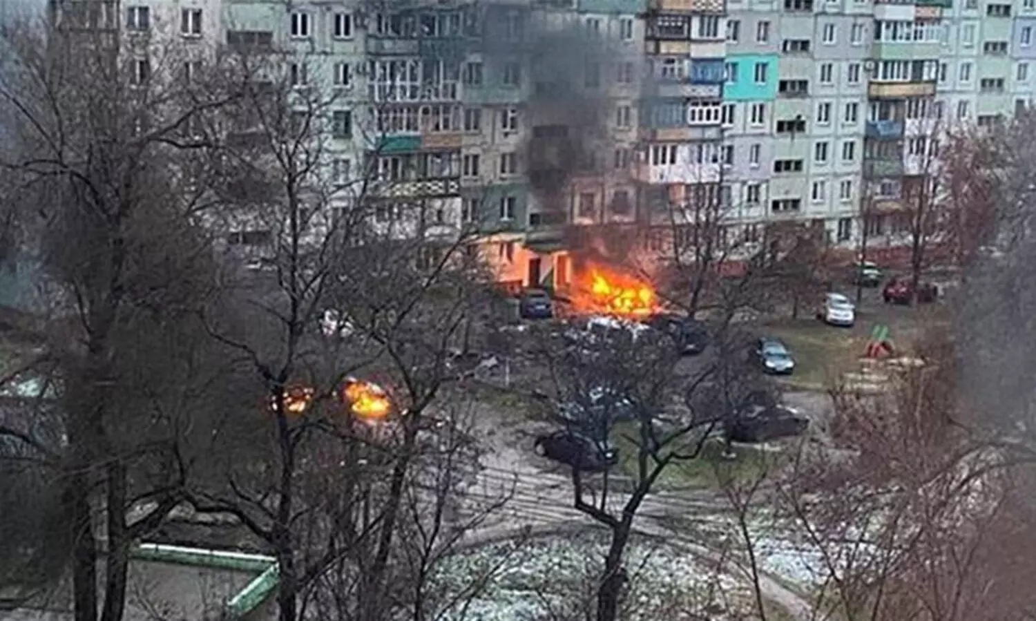 എ​ങ്ങു​മെ​ത്താ​തെ വെ​ടി​നി​ർ​ത്ത​ൽ; മ​രി​യു​പോ​ളി​ൽ ഒ​ഴി​പ്പി​ച്ച​ത് 300 പേ​രെ മാ​ത്രം