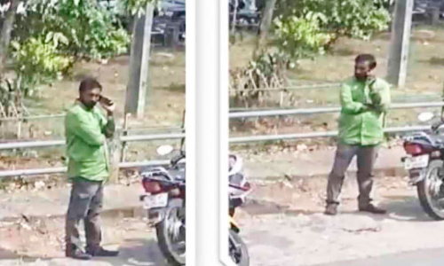 പട്ടാപ്പകൽ മോഷ്ടിച്ച ബൈക്ക് ഉപേക്ഷിച്ച നിലയിൽ