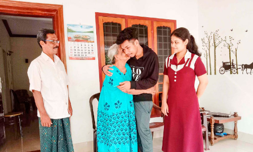 സംഘർഷ ഭൂമിയിൽനിന്ന് വീടിന്റെ സ്നേഹത്തണലിൽ ഹെബി