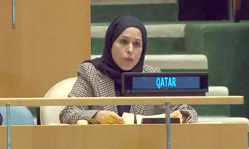 യു​ക്രെ​യ്​​ൻ: സ​മാ​ധാ​ന​ത്തി​ലൂ​ടെ   പ​രി​ഹ​രി​ക്ക​ണ​മെ​ന്ന്​ ഖ​ത്ത​ർ