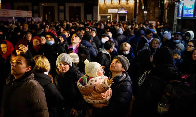 11th day of Ukraine occupation The number of refugees has crossed 15 lakh