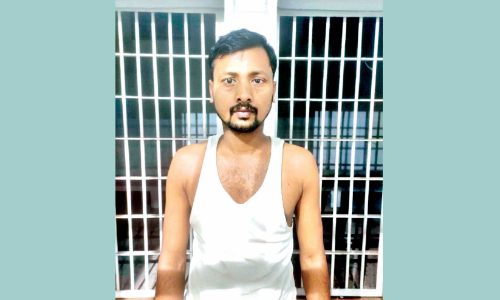 Inter state worker arrested with counterfeit notes