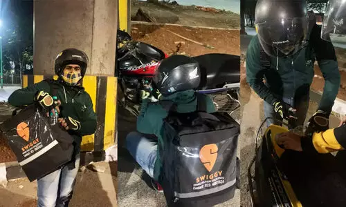 Swiggy delivery boy