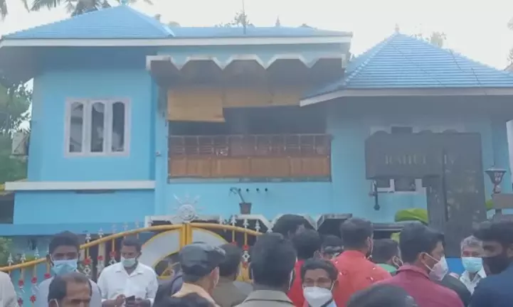 varkala home fire varkala home fire