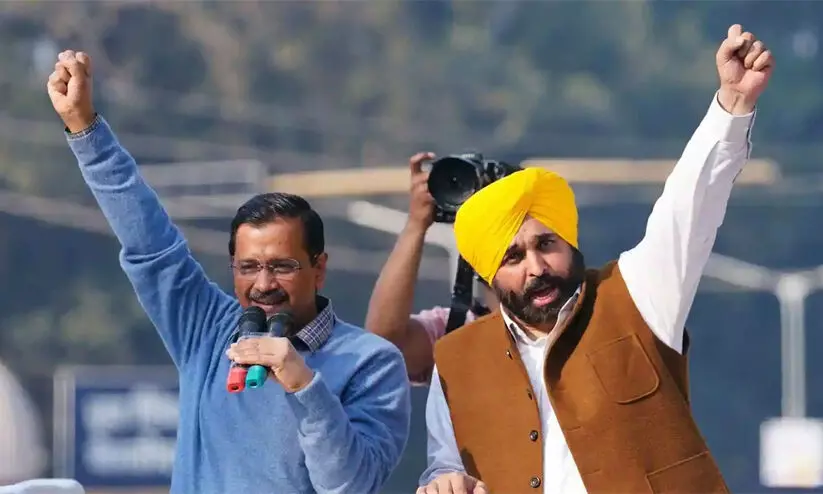Arvind Kejriwal - Bhagwant Mann Arvind Kejriwal - Bhagwant Mann