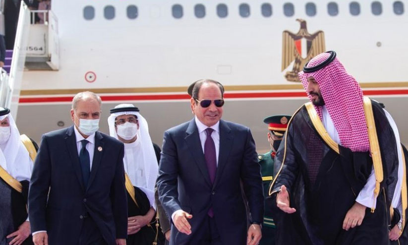 ഈജിപ്ഷ്യൻ പ്രസിഡൻറ് സൗദിയിൽ ഈജിപ്ഷ്യൻ പ്രസിഡൻറ് സൗദിയിൽ