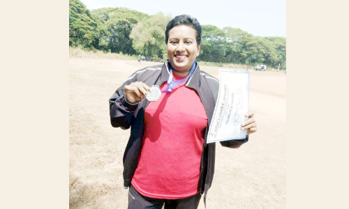 Fessie Motti wins Masters Athletics