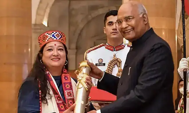 നാരിശക്​തി പുരസ്കാരങ്ങൾ രാഷ്ട്രപതി സമ്മാനിച്ചു