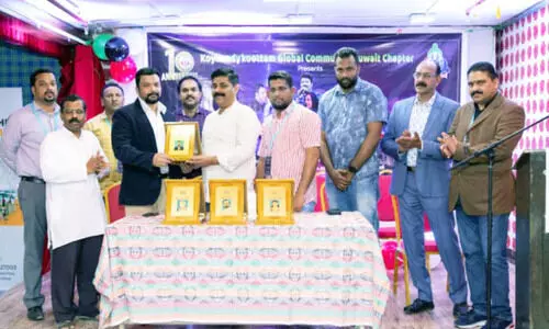 ആ​രോ​ഗ്യ​പ്ര​വ​ർ​ത്ത​ക​രെ ആ​ദ​രി​ച്ച് കൊ​യി​ലാ​ണ്ടി​ക്കൂ​ട്ടം