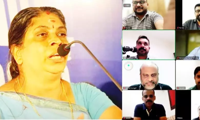 രാജ്യത്തെ ഏകാധിപത്യത്തിലേക്ക് നയിക്കുന്നു -പ്രേമ ജി. പിഷാരടി