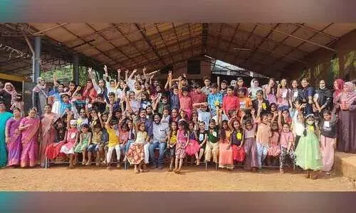 ആവേശമായത്തേരിലേറി കുട്ടിക്കൂട്ടം സർഗശേഷി വികസന ക്യാമ്പ്